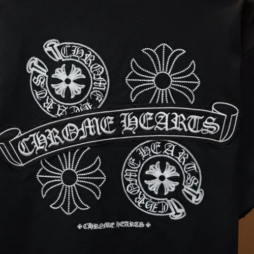Replica Chrome Hearts T-Shirts Short Sleeved For Men #1461532 $48.00 USD for Wholesale