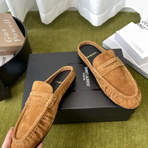 Replica Yves Saint Laurent YSL Slippers For Women #1461596 $112.00 USD for Wholesale