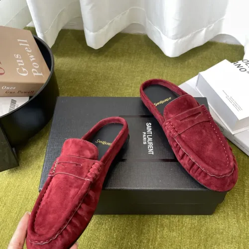 Replica Yves Saint Laurent YSL Slippers For Women #1461598 $112.00 USD for Wholesale