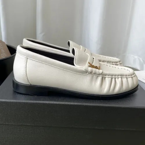 Replica Yves Saint Laurent YSL Leather Shoes For Women #1461605 $118.00 USD for Wholesale
