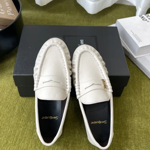Replica Yves Saint Laurent YSL Leather Shoes For Men #1461607 $125.00 USD for Wholesale