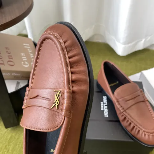 Replica Yves Saint Laurent YSL Leather Shoes For Men #1461608 $125.00 USD for Wholesale