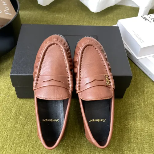 Replica Yves Saint Laurent YSL Leather Shoes For Women #1461609 $118.00 USD for Wholesale