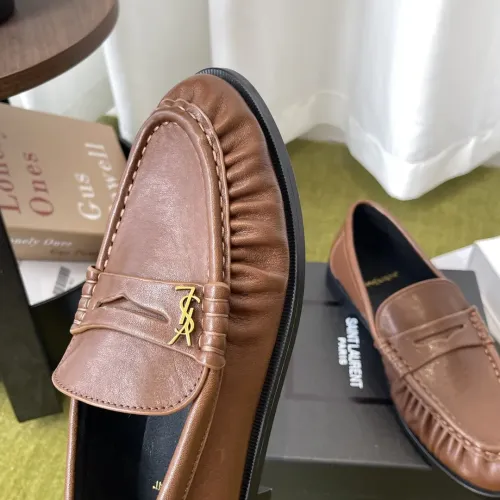 Replica Yves Saint Laurent YSL Leather Shoes For Men #1461610 $125.00 USD for Wholesale