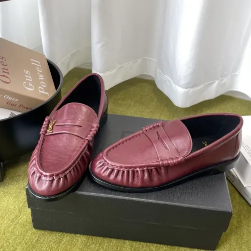 Replica Yves Saint Laurent YSL Leather Shoes For Women #1461614 $118.00 USD for Wholesale