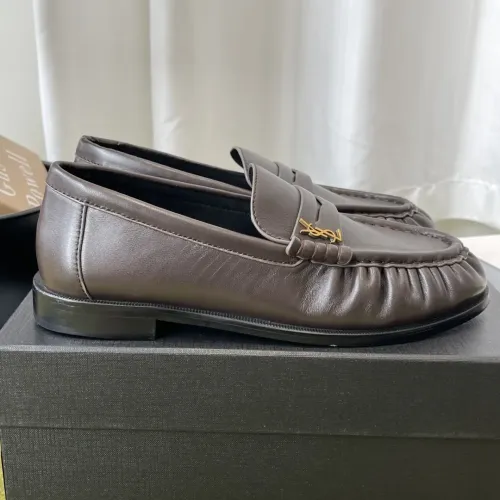 Replica Yves Saint Laurent YSL Leather Shoes For Men #1461615 $125.00 USD for Wholesale