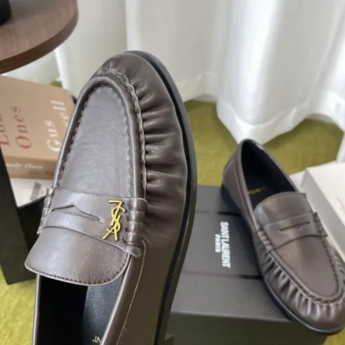 Replica Yves Saint Laurent YSL Leather Shoes For Men #1461615 $125.00 USD for Wholesale