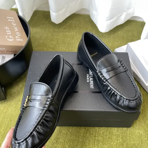 Replica Yves Saint Laurent YSL Leather Shoes For Women #1461619 $118.00 USD for Wholesale