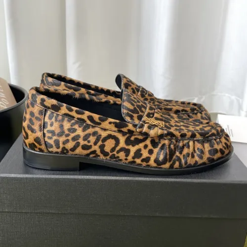Replica Yves Saint Laurent YSL Leather Shoes For Women #1461625 $118.00 USD for Wholesale