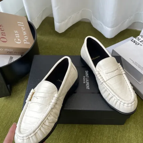 Replica Yves Saint Laurent YSL Leather Shoes For Women #1461628 $118.00 USD for Wholesale