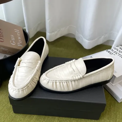 Replica Yves Saint Laurent YSL Leather Shoes For Women #1461628 $118.00 USD for Wholesale