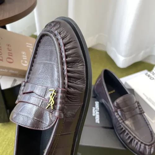 Replica Yves Saint Laurent YSL Leather Shoes For Men #1461634 $125.00 USD for Wholesale