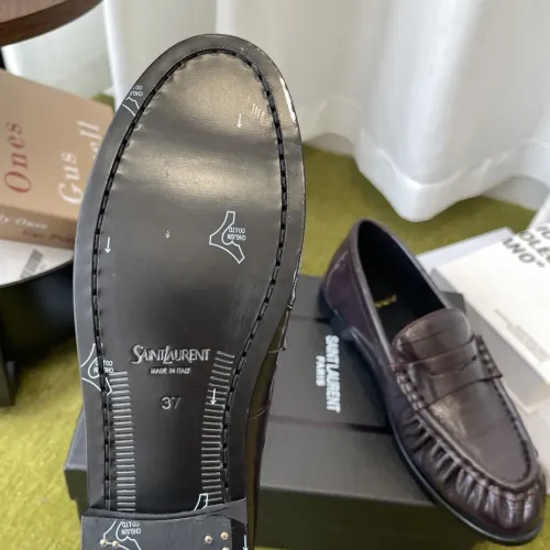 Replica Yves Saint Laurent YSL Leather Shoes For Women #1461635 $118.00 USD for Wholesale