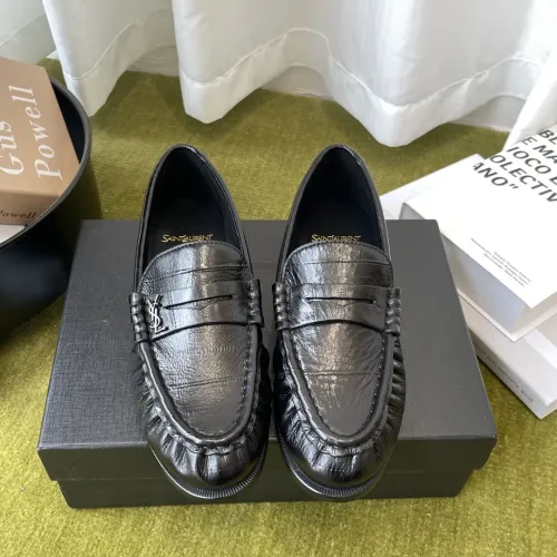 Yves Saint Laurent YSL Leather Shoes For Women #1461640