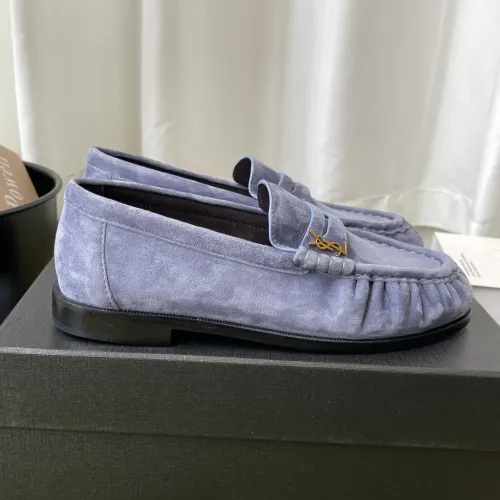 Replica Yves Saint Laurent YSL Leather Shoes For Men #1461645 $125.00 USD for Wholesale
