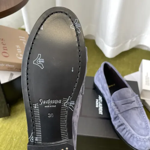 Replica Yves Saint Laurent YSL Leather Shoes For Men #1461645 $125.00 USD for Wholesale