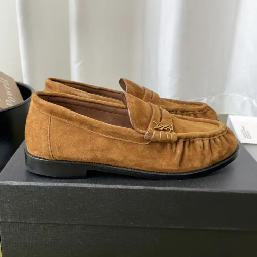 Replica Yves Saint Laurent YSL Leather Shoes For Men #1461647 $125.00 USD for Wholesale