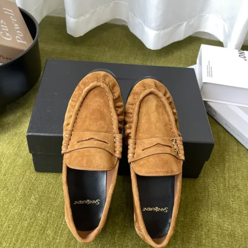 Replica Yves Saint Laurent YSL Leather Shoes For Men #1461647 $125.00 USD for Wholesale
