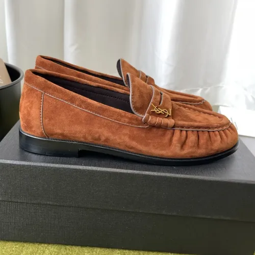 Replica Yves Saint Laurent YSL Leather Shoes For Men #1461650 $125.00 USD for Wholesale