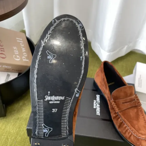 Replica Yves Saint Laurent YSL Leather Shoes For Women #1461651 $118.00 USD for Wholesale