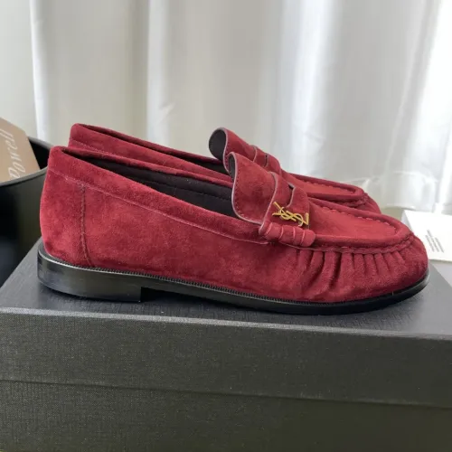 Replica Yves Saint Laurent YSL Leather Shoes For Men #1461652 $125.00 USD for Wholesale