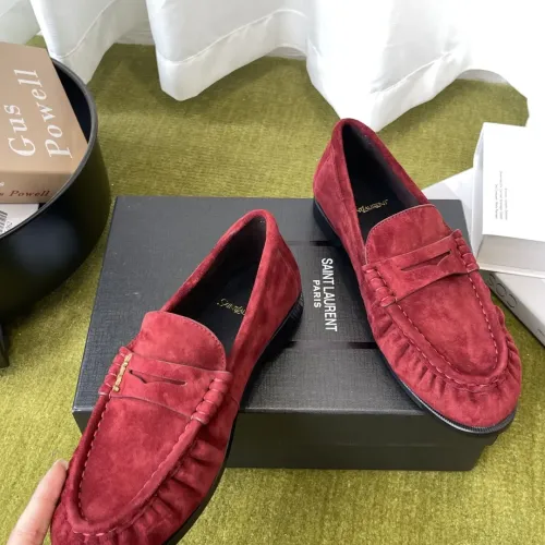 Replica Yves Saint Laurent YSL Leather Shoes For Men #1461652 $125.00 USD for Wholesale
