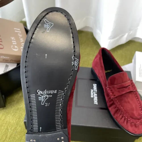 Replica Yves Saint Laurent YSL Leather Shoes For Men #1461652 $125.00 USD for Wholesale