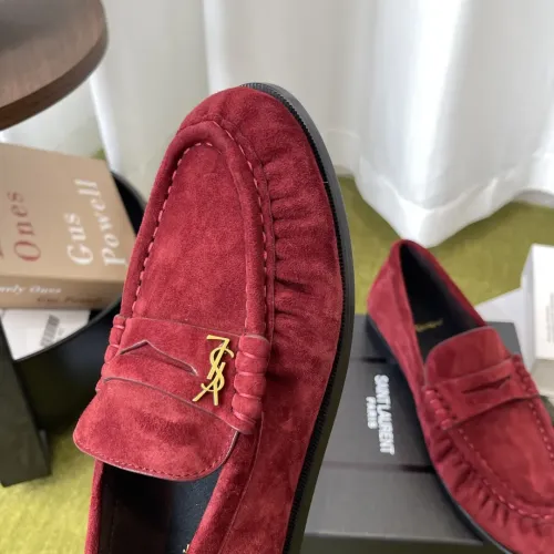 Replica Yves Saint Laurent YSL Leather Shoes For Men #1461652 $125.00 USD for Wholesale