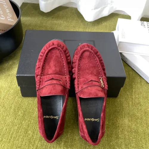 Replica Yves Saint Laurent YSL Leather Shoes For Men #1461652 $125.00 USD for Wholesale