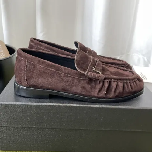 Replica Yves Saint Laurent YSL Leather Shoes For Women #1461656 $118.00 USD for Wholesale