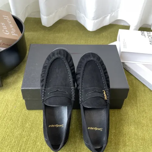 Replica Yves Saint Laurent YSL Leather Shoes For Women #1461665 $118.00 USD for Wholesale