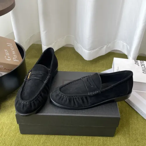 Replica Yves Saint Laurent YSL Leather Shoes For Women #1461665 $118.00 USD for Wholesale