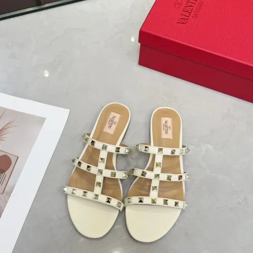 Replica Valentino Slippers For Women #1461744 $72.00 USD for Wholesale