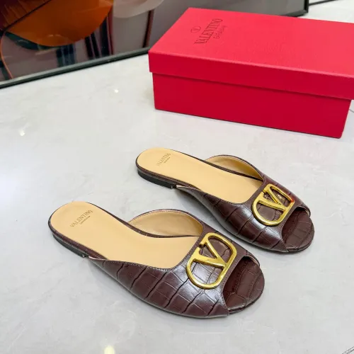 Replica Valentino Slippers For Women #1461878 $72.00 USD for Wholesale