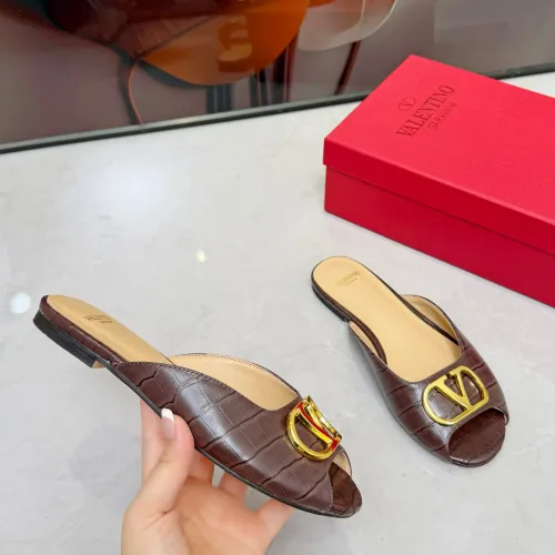 Replica Valentino Slippers For Women #1461878 $72.00 USD for Wholesale