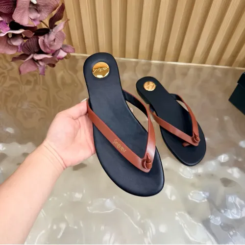 Replica Yves Saint Laurent YSL Slippers For Women #1461978 $98.00 USD for Wholesale
