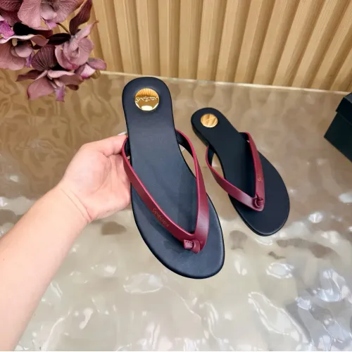 Replica Yves Saint Laurent YSL Slippers For Women #1461980 $98.00 USD for Wholesale