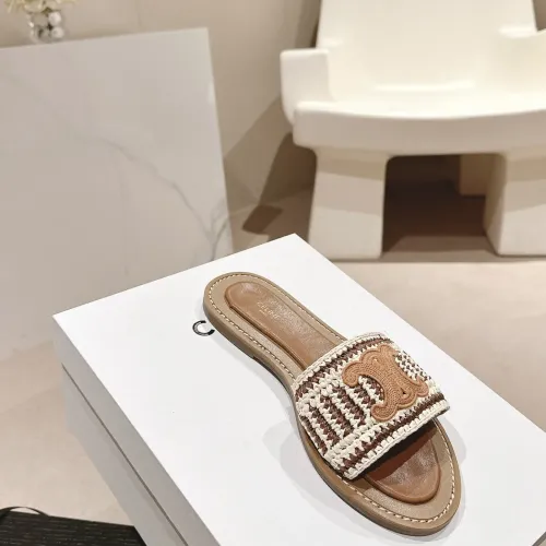 Replica Celine Slippers For Women #1462006 $76.00 USD for Wholesale