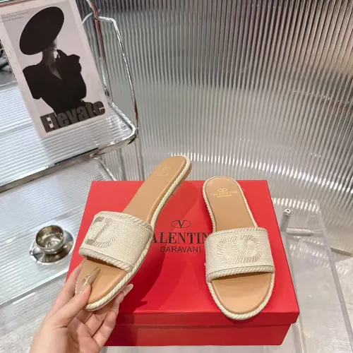 Replica Valentino Slippers For Women #1462036 $80.00 USD for Wholesale