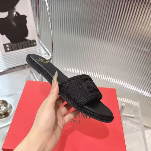 Replica Valentino Slippers For Women #1462037 $80.00 USD for Wholesale