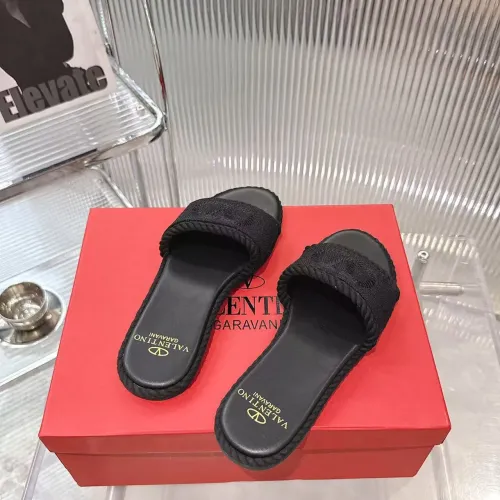 Replica Valentino Slippers For Women #1462037 $80.00 USD for Wholesale