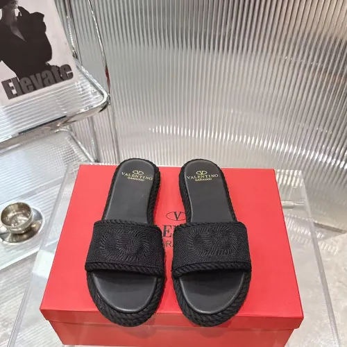 Replica Valentino Slippers For Women #1462040 $80.00 USD for Wholesale