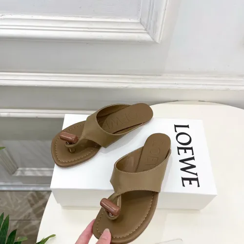 Replica LOEWE Slippers For Women #1462041 $102.00 USD for Wholesale