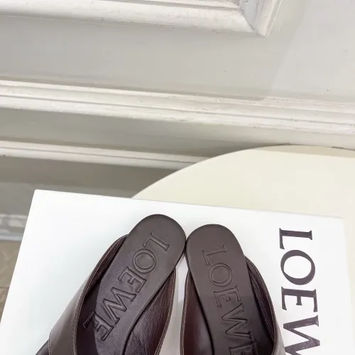Replica LOEWE Slippers For Women #1462043 $102.00 USD for Wholesale