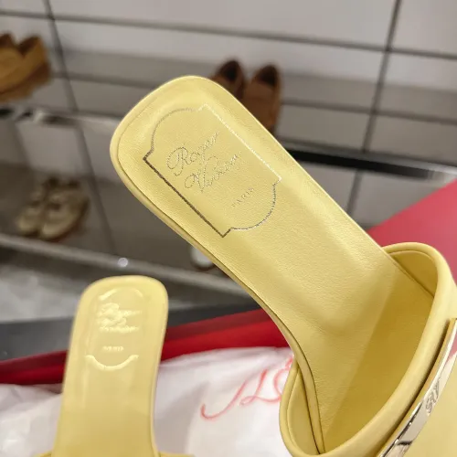 Replica Roger Vivier Slippers For Women #1462050 $92.00 USD for Wholesale