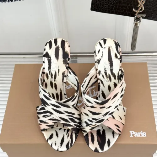 Replica Christian Louboutin CL Slippers For Women #1462054 $108.00 USD for Wholesale