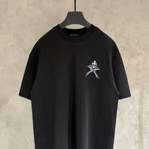 Replica Chrome Hearts T-Shirts Short Sleeved For Men #1462115 $48.00 USD for Wholesale