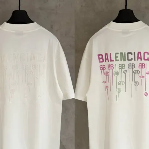 Replica Balenciaga T-Shirts Short Sleeved For Unisex #1462124 $45.00 USD for Wholesale