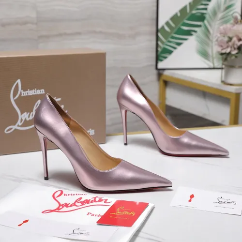 Replica Christian Louboutin High-heeled shoes For Women #1462168 $112.00 USD for Wholesale