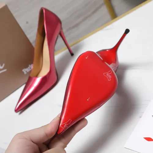 Replica Christian Louboutin High-heeled shoes For Women #1462169 $112.00 USD for Wholesale